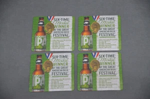 4x Goose Island IPA American Beer Cardboard Mat Coaster Brand New Mats Set - Picture 1 of 9