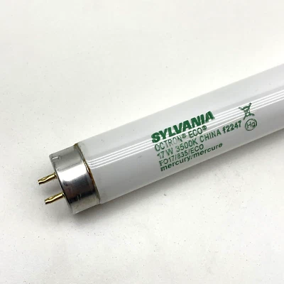 (4-Pack) Sylvania FO17/835/ECO Fluorescent 17W 24" Lamp Light Bulb 3500K - Image 1 of 4