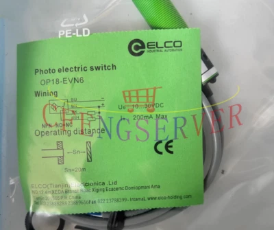 1PCS New FOR ELCO Photoelectric switch OP18-EVN6 - Image 1 of 3