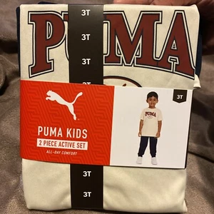 Puma Toddler Boys Active Set Size 3T Varsity NWT - Picture 1 of 2