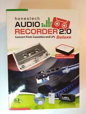 Honestech Audio Recorder 2.0 Deluxe (new/sealed) - Image 1 of 4