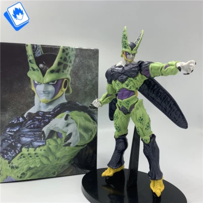 Action Figure Dragon Ball Z Cell Perfetto 21cm STATUA DA COLLEZIONE Anime - Immagine 1 di 4