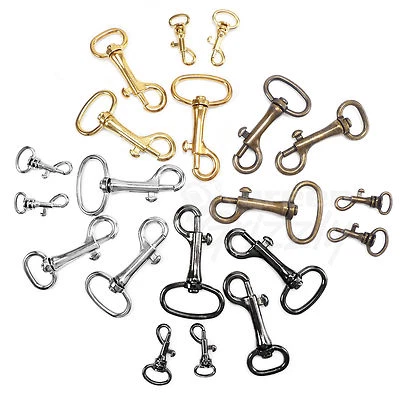 Bag Swivel trigger clips snap hook dog lead for 18 25 30 mm strapping - Image 1 of 3