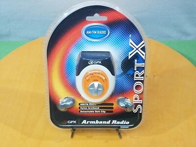 GPX Sport X Armband AM/FM Radio W/Belt Clip & Nylon Armband New - Image 1 of 2