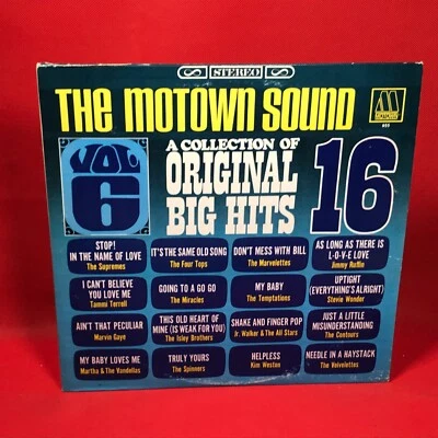 VARIOUS Motown Sound Collection Of Original 16 Big Hits Vol. 6 1966 USA Vinyl LP - Image 1 of 4