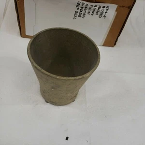 EF4--4" REDONDO Níquel Bronce Conjunto de Embudo para WADE DEEP SEAL P TRAP - Imagen 1 de 2