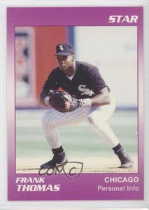 1991 Star Frank Thomas Purple Frank Thomas #10 HOF