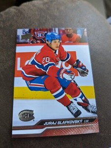 2023-24 Upper Deck Series 1 Juraj Slafkovsky Base Montreal Canadiens #99