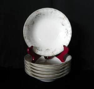 Petite Mikasa ROSELLE Fruit Dessert Bowls 5.5" Bone China (Set of 6) Japan L9813 - Picture 1 of 6