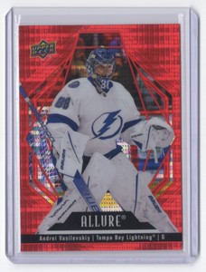 2022-23 Upper Deck Allure Red Rainbow Andrei Vasilevskiy Tampa Bay Lightning #97