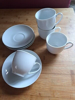 Kaffee Tassen weiß retsch arzberg - Bild 1 von 2