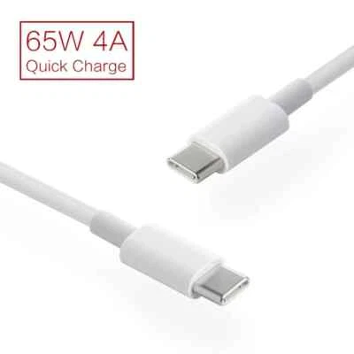 USB-C to USB Type C Cable Fast Charger 65W PD Universal (iPhone) 0.25m 1m 2m 3m - Image 1 of 4