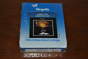 Jethro Tull SEALED 8-Track Vintage 1978 Busting Out (Big Hits) Aqualung Plus SS - Picture 1 of 4