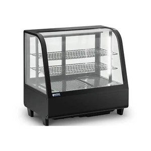 Kühlvitrine 100 L Kuchentheke 3 Ebenen Kühltheke Kunststoff + Glas 2 - 10 °C - Bild 1 von 6