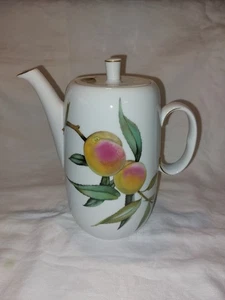 Royal Worcester Evesham Gold Fruit Design 8" Coffee Pot Excellent Condition - Bild 1 von 9