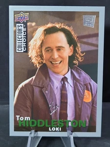 Tom Hiddleston als Loki 2024 Upper Deck Marvel Studios Serie 1 Silber SE 023/100 - Bild 1 von 3