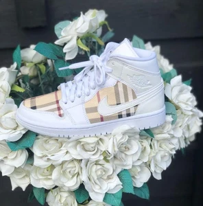 Jordan 1 Plaid Luxe Edition Herren Custom Jordan 1s - Bild 1 von 5