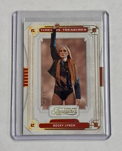 2023 Panini Chronicles WWE - Timeless Treasures Becky Lynch #TT-7 GOLD 5/10 - Picture 1 of 2