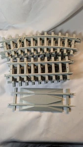 Vtg New Bright G Scale Train Track Lot of 6 Curved 12" and 5 Straight Tracks - Picture 1 of 11