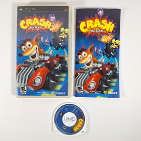 Crash Tag Team Racing Sony PlayStation Portable PSP Complete with Manual CIB