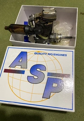 ASP FS 91 RC Aircraft Engine converted to petrol - Image 1 of 4