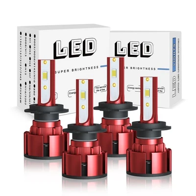 Faros LED 4x para Mercedes-Benz C180 C200 C230 C240 C250 C280 C300 C320 Foto 1 de 4