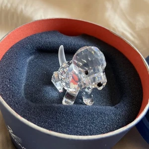 Swarovski Crystal Dog Figurine for Interior Decor Japan - Picture 1 of 5