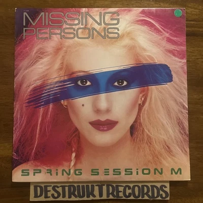 Missing Persons Spring Session M Capitol 1982 Vintage Vinyl LP ST-12228 Foto 1 de 4