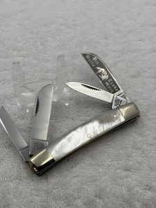 Bulldog Brand Hand Forged 2004 4 Blade Congress Knife Made In Germany(#67) - Picture 1 of 20