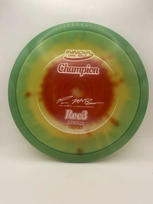 Innova Disc Golf I-Dye 2013 2x Paul McBeth World Champion Roc3 175g Midrange Hot - Image 1 of 4