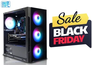 Gaming PC Intel Core i5 6th Gen 32GB DDR4 1TB SSD 8GB NVIDIA RTX 5060 Windows 11 - Picture 1 of 6