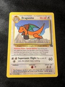 Dragonite 5 1999 WB Movie Black Star Promo Rare WOTC Nintendo Pokémon NM/VLP - Bild 1 von 5