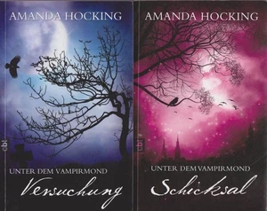 Unter dem Vampirmond. (4 Bände) Verführung. Verlangen. Schicksal. Versuchung. Am - Picture 1 of 2