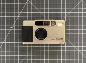 Contax T2 Titan Silver 35mm Point & Shoot Film Camera - Picture 1 of 8