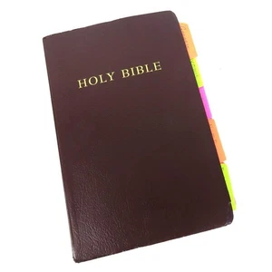 HOLY BIBLE King James Version Reference Edition Hendrickson Bibles Soft Cover - Foto 1 di 12