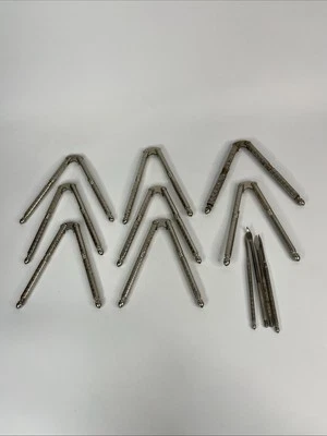 HMQ Quackenbush USA Nutcracker Tools Set 8 Cracker 4 Picks Lot Vintage - Image 1 of 4