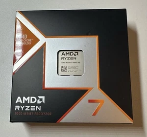 AMD Ryzen 7 9800X3D NEUF - Ryzen 7 9000 Series Zen 5 8 cœurs 5,2 GHz - Photo 1/3