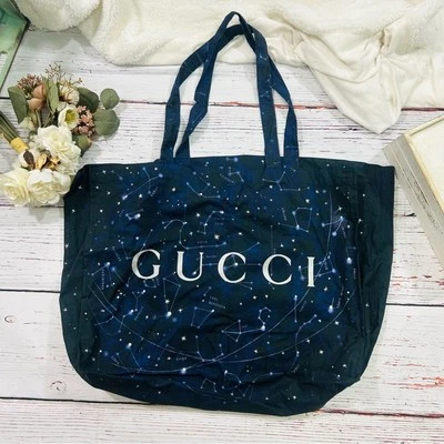 Gucci Galaxy X большой ткани сумка с короткими ручками сумка для покупок новый без ЯРЛЫКОВ унисекс  - Изображение 1 из 4