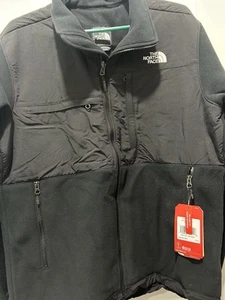 The North Face Mens Retro Denali 2 Full Zip Rare Black Jacket Size M - Picture 1 of 5