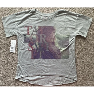 Taylor Swift 2012 "Red" Shirt Cropped High/Low Size Youth M - Image 1 of 4