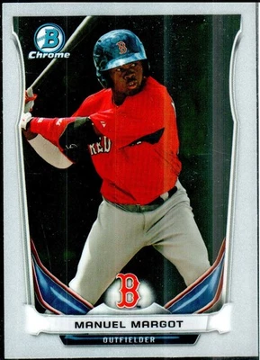 2014 Bowman Chrome перспективы #BCP29 Мануэль Марго Boston Red Sox - Изображение 1 из 2