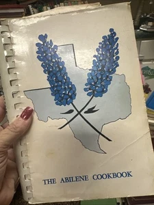 The Abilene Cookbook Texas Spiral Bound 1965 Abilene TX Junior League Vintage - Picture 1 of 7