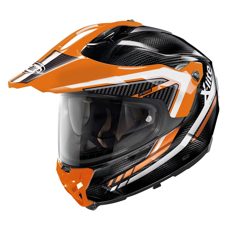X-Lite X-552 Ultra Carbon Latitude Helm (schwarz/carbon/orange) Gr: L (59) - Bild 1 von 1