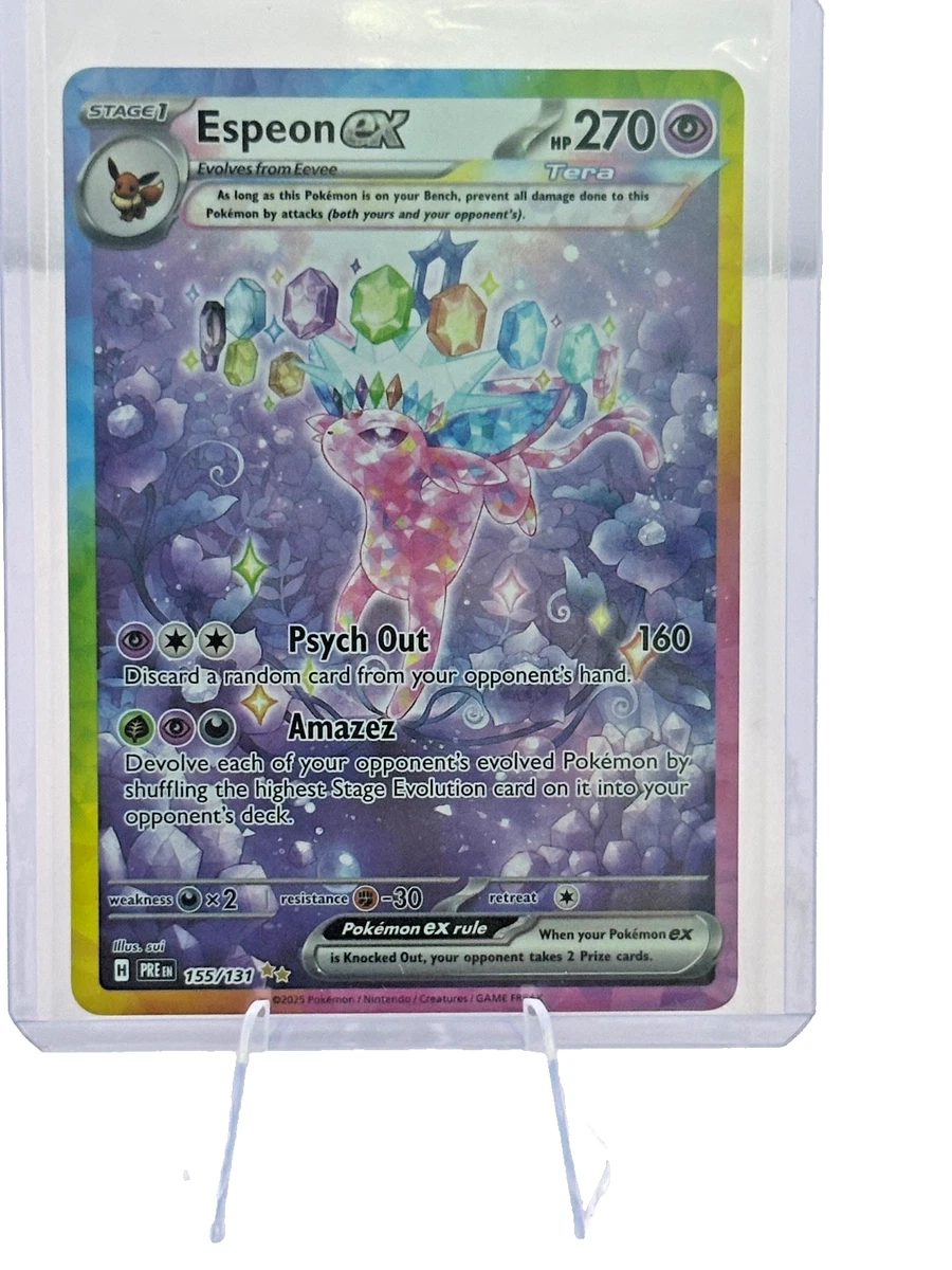 Sv: Prismatic Evolutions Pokémon TCG Cards for sale | eBay