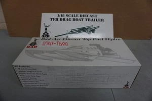 1/18 BAD Ass Top Fuel Hydro Spirit of Texas Speed Boat and Trailer (14258) - Picture 1 of 11