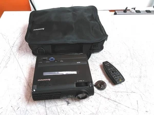 Dim Lenovo M500 Portable DLP Projector 180 Hours Lamp & Remote AS-IS - Picture 1 of 8