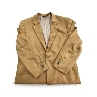 Jos. A. Bank Men’s 46L Tan 2-Button Cashmere Sport Coat Blazer - Image 1 of 4