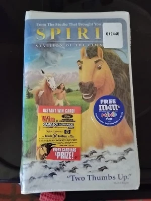 Spirit: Stallion of the Cimarron (VHS, 2002, Clamshell) - Imagem 1 de 3