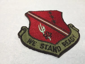 USAF - 127th Fighter Wing "We Stand Ready" Subdued sew-on Patch - Picture 1 of 6