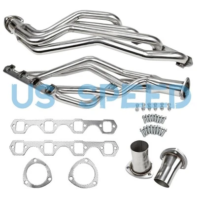 Se adapta a Ford SBF Mustang 289 302 351 1964-1970 colector de cabezal de escape Foto 1 de 4